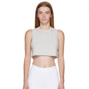 SKIMS boyfriend crop tank